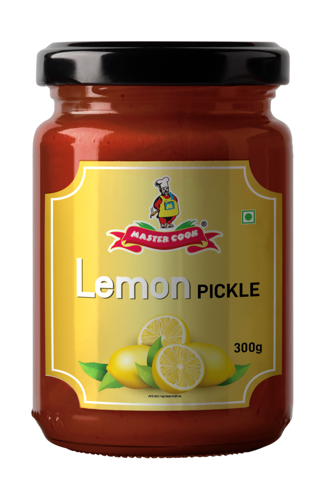 Master Cook Lemon Pickle 300 Gm, Packaging Type: Bottle
