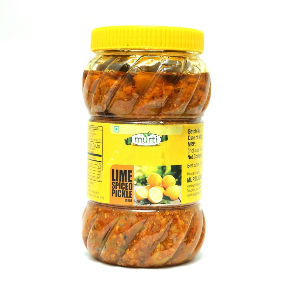Lemon Murti Lime Spiced Pickle, Packaging Type: Pet Jar, Packaging Size: 1kg