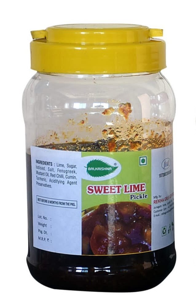Balkrishna Sweet Lime Pickle, Packaging Type: Jar, Packaging Size: 800gm