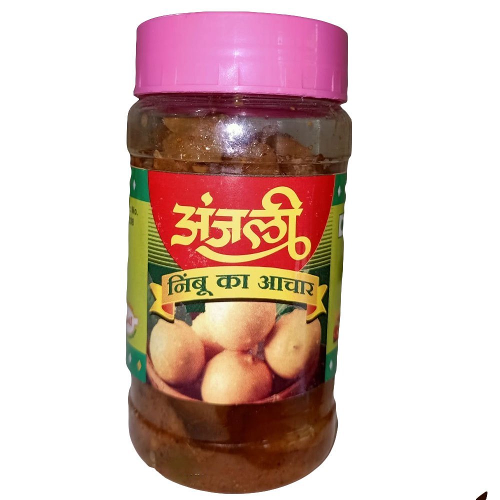 Anjali Lemon Pickle, Packaging Type: Jar, Packaging Size: 200g