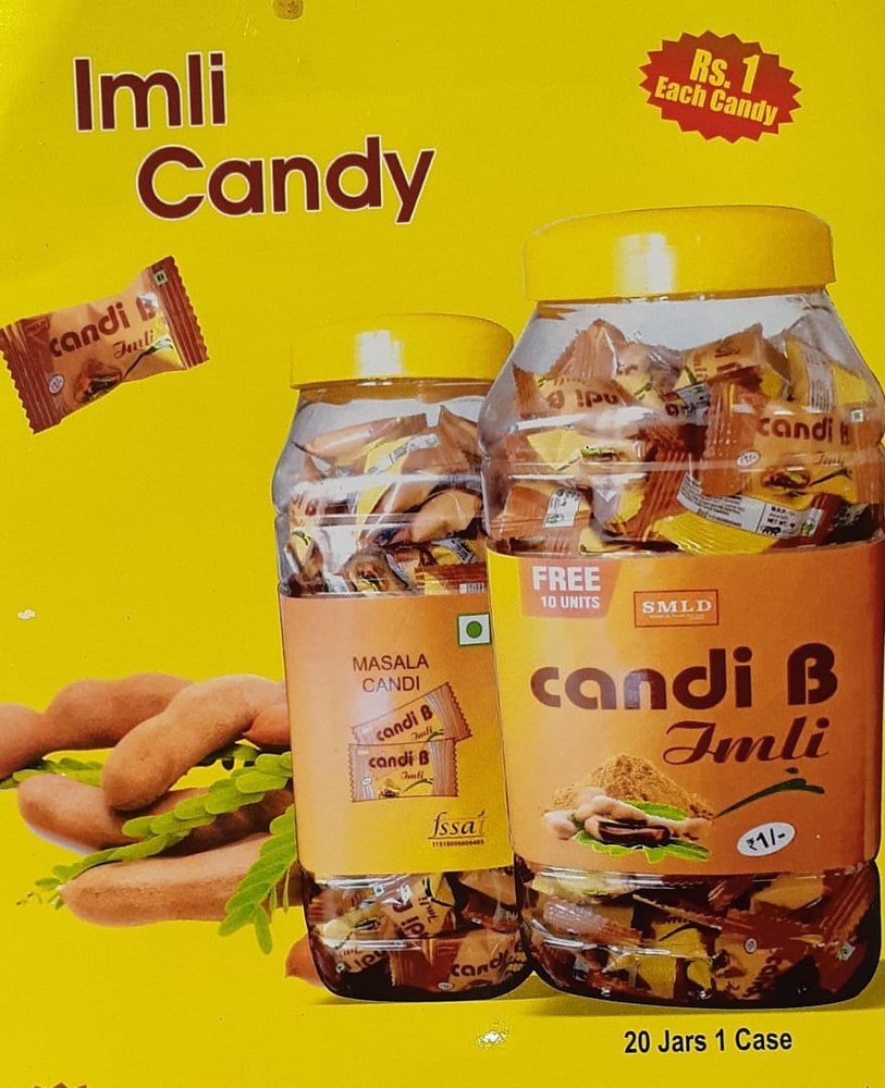 SMLD Imli Flavoured Candy, Packaging Type: Plastic Jar, Packaging Size: 140 Pcs