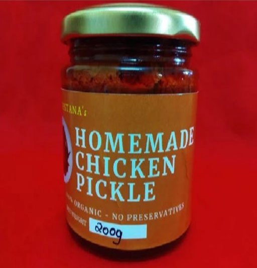 Spicy Homemade Boneless Chicken Pickle, Packaging Size: 200 Gm