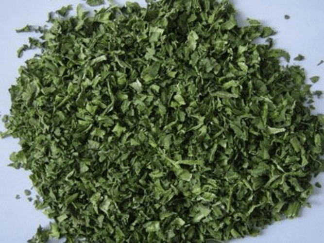 A Grade Dry Spinach Leaves (Green), PP Bag, 14