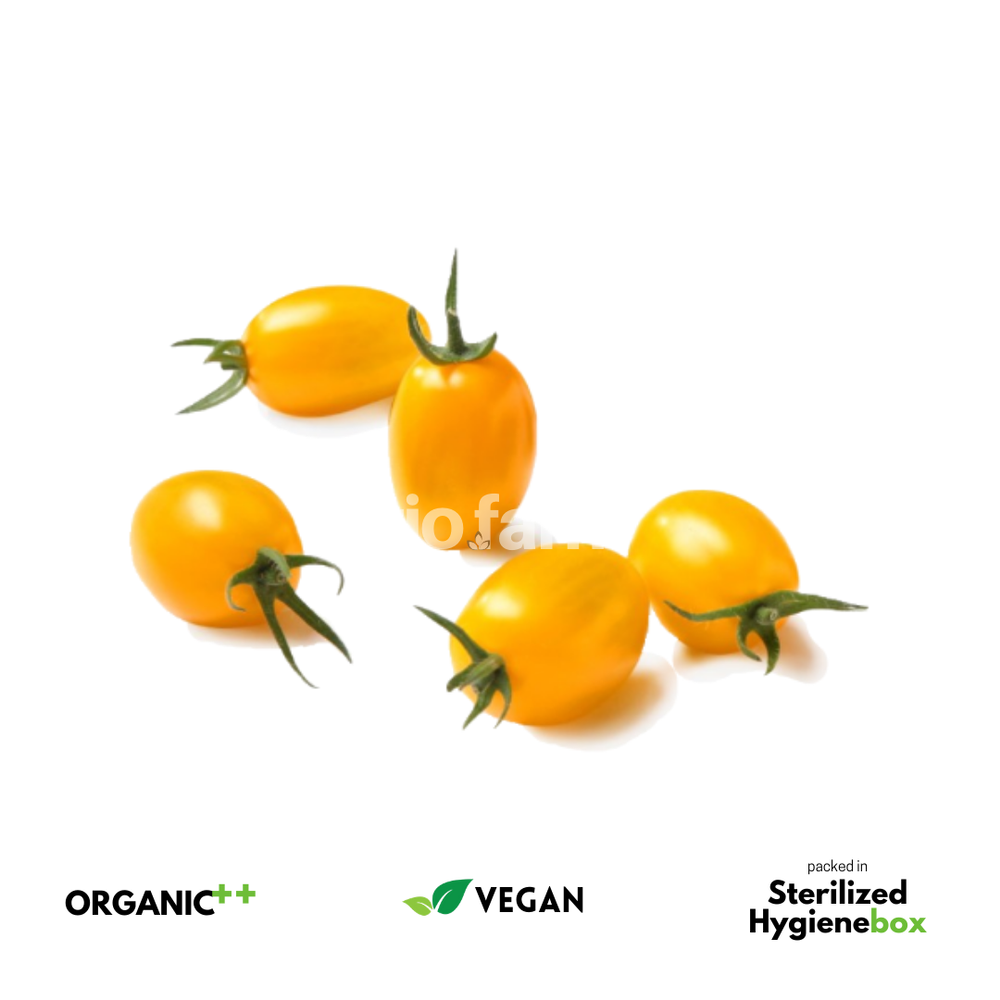 A Grade Grape Tomato Exotic Yellow, Packaging Type: HygieneBox, Packaging Size: 250 Grams