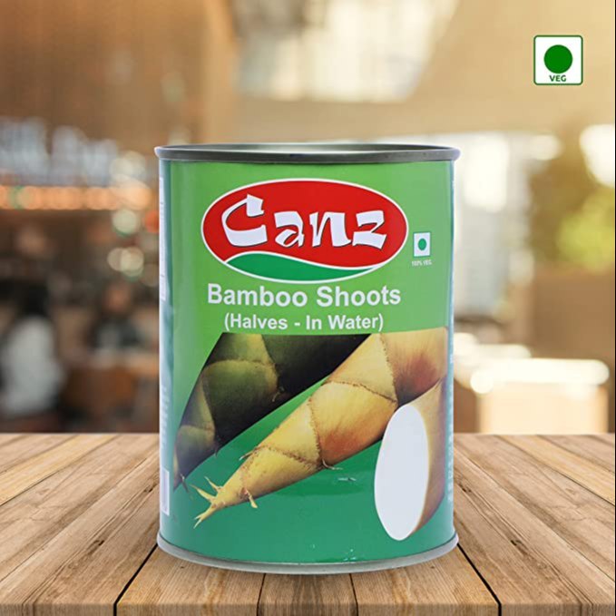 Yellow China Canz Bamboo Shoots (Halves - in Water), Tin, 560 g