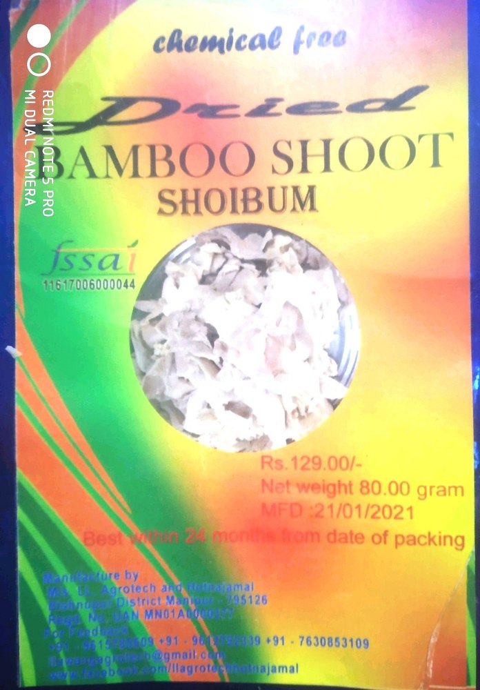 Red Manipur Shoibum (Bamboo shoot), 5 Kg