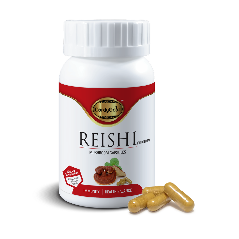 Reishi Mushroom Extract Capsules