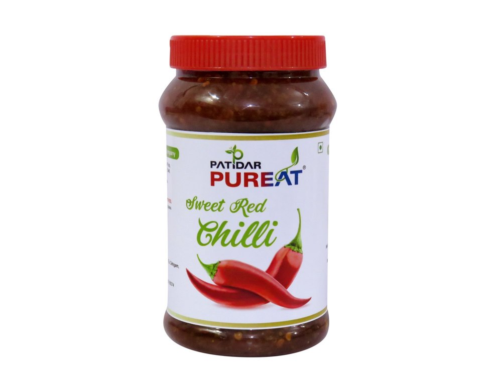 Patidar Pureat Spicy Sweet Red Chilli Pickle, Packaging Type: Cartons