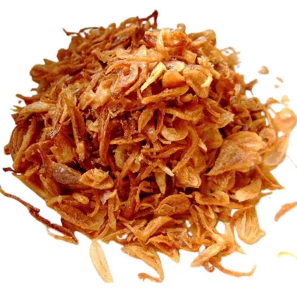 Brown Dehydrated Onion Fried Flakes