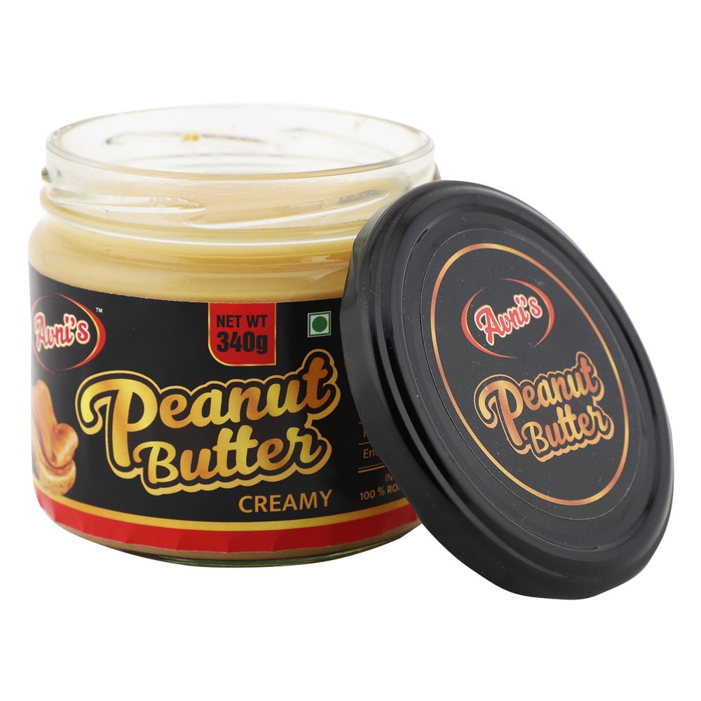 Avni Crunchy Peanut Butter, Packaging Size: 350g