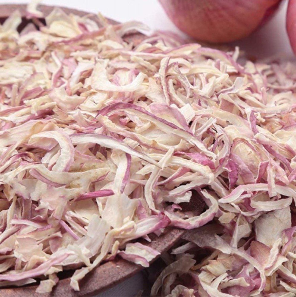 A Grade Pink Dehydrated Chopped Onion