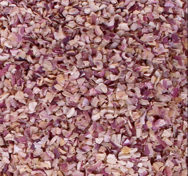 A Grade Dehydrated Red Onion Dehydrated Chopped, Gujarat, Packaging Size: 20 Kg