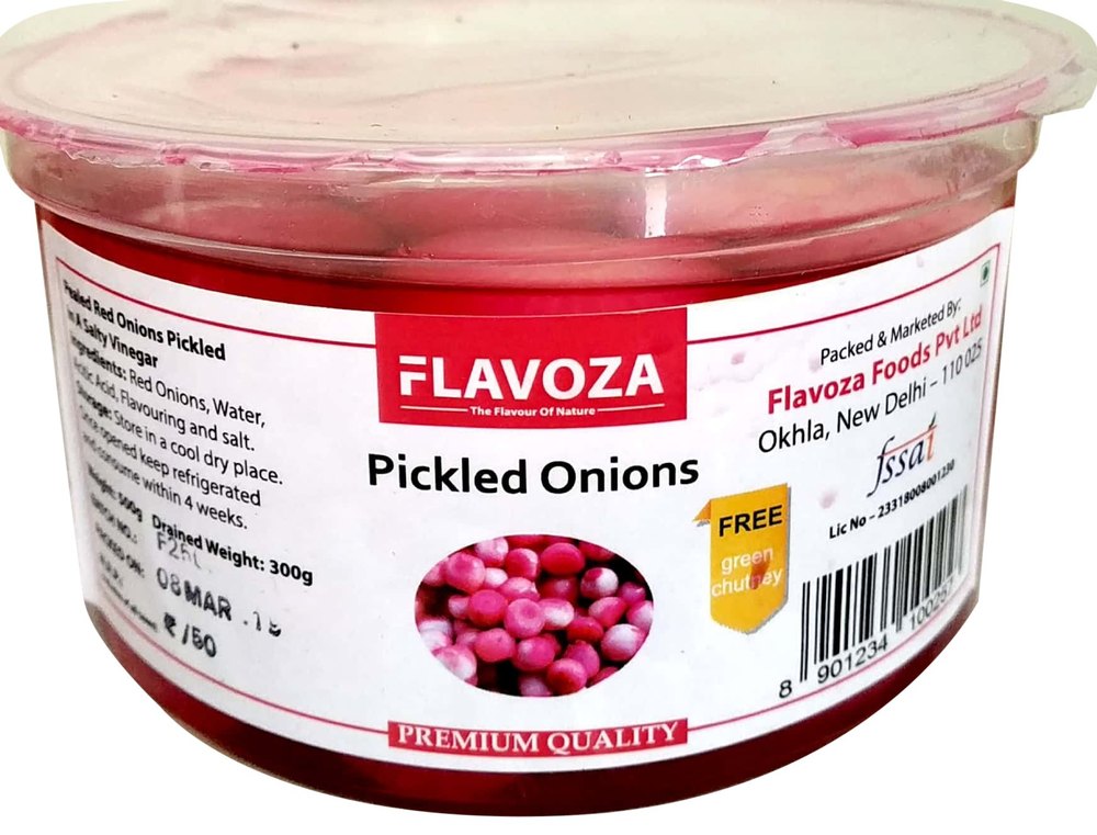 Homemade Pickled Onions, Packaging Size: 300 Gm