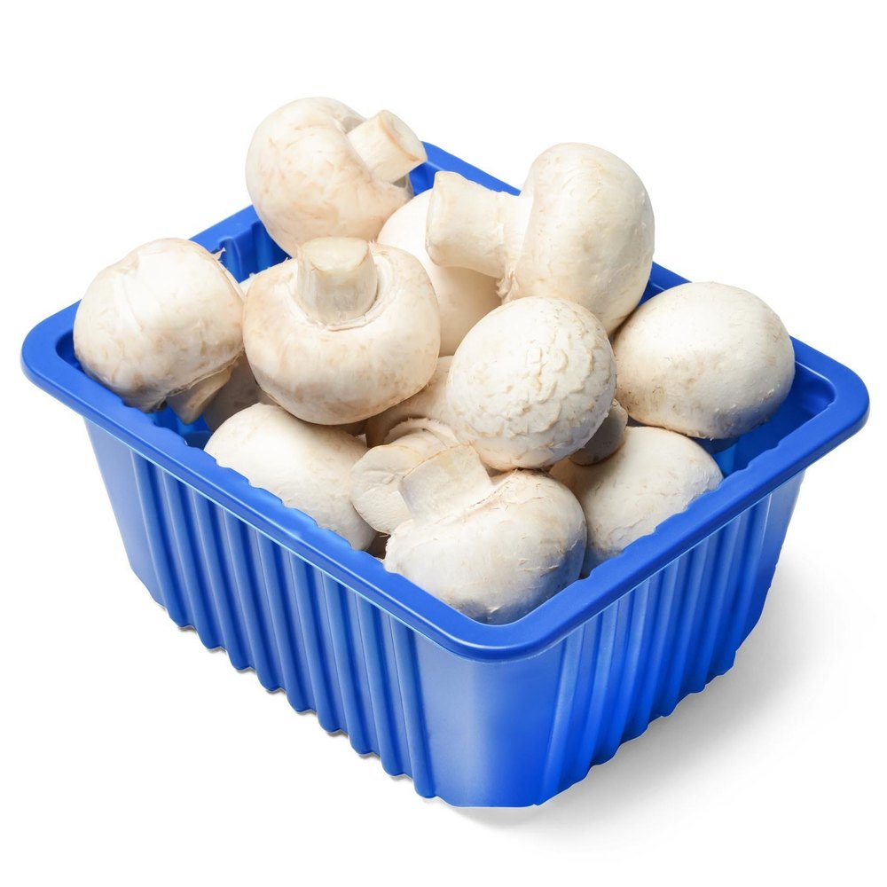 Fresh White Button Mushroom, Packaging Type: Loose, 3.1 G