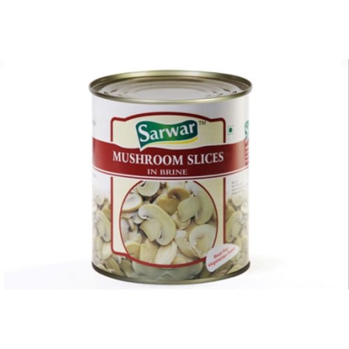 Canned Mushroom Slices, Packaging: Tin Can, Packaging Size: 850 gm