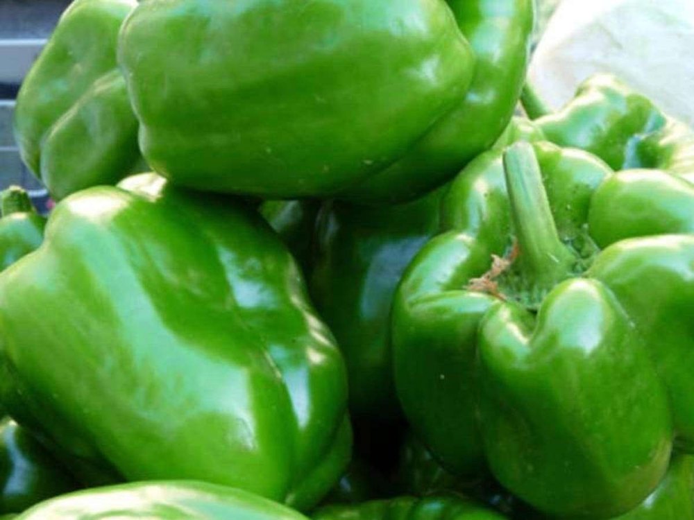 A Grade Loose Green Capsicum, For Food