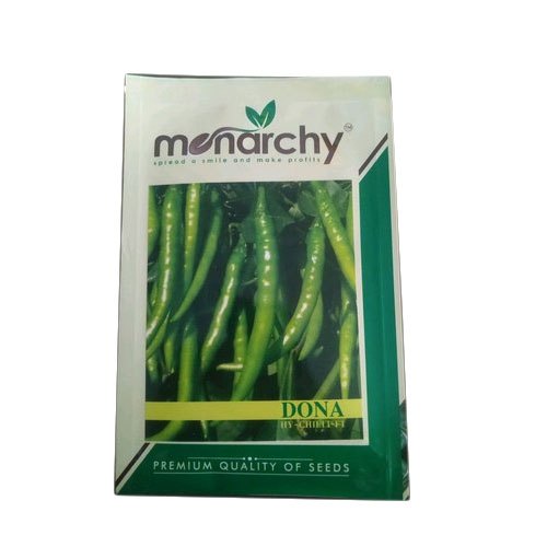 Monarchy Hybrid Chilli Dona F1, For Agriculture, Packaging Size: 10 G