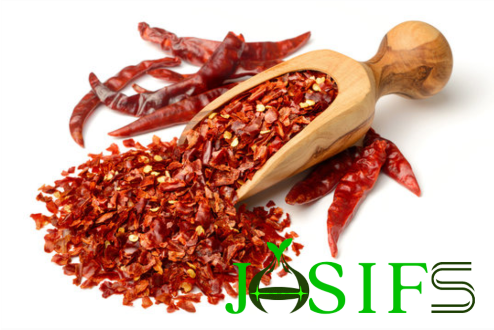 JASIFS Red Chilli Flakes, Packaging Size: 25 Kgs