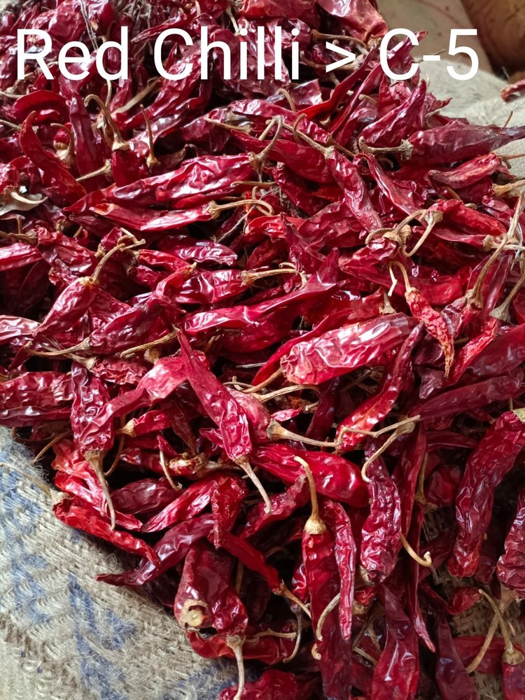 A Grade C5 Red Chilli, Packaging Size: 1 Gunny Bag (Bora), Packaging Type: Loose