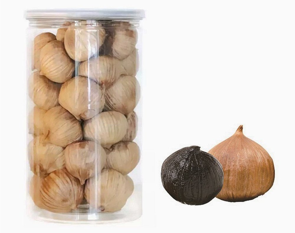A Grade Uttarakhand Single Clove Black Garlic, Jar, Packaging Size: 1 Kg
