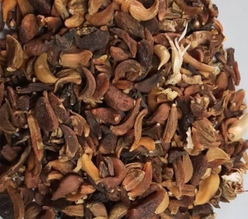 A Grade Dehydrated Black Garlic Flake, Loose