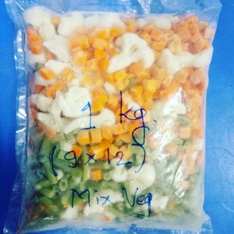 A Grade Frozen Mixed Vegetable, Packaging Size: 1 Kg