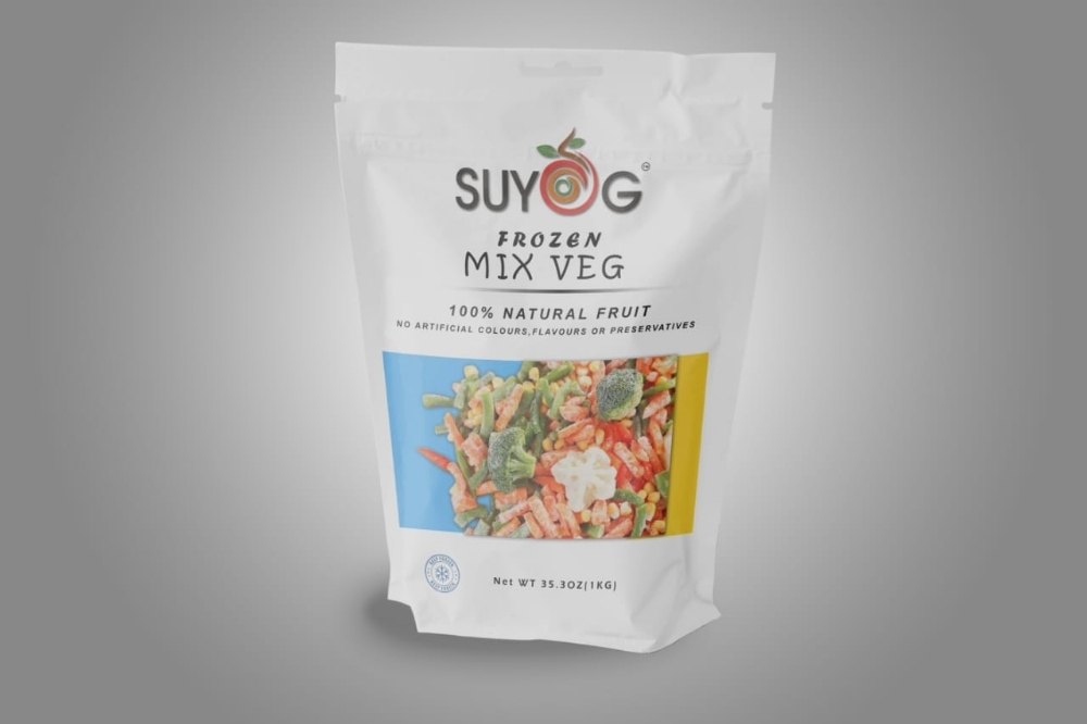 SUYOG A Grade Frozen Mix Vegetables, Packaging Size: 20 Kg, Iqf