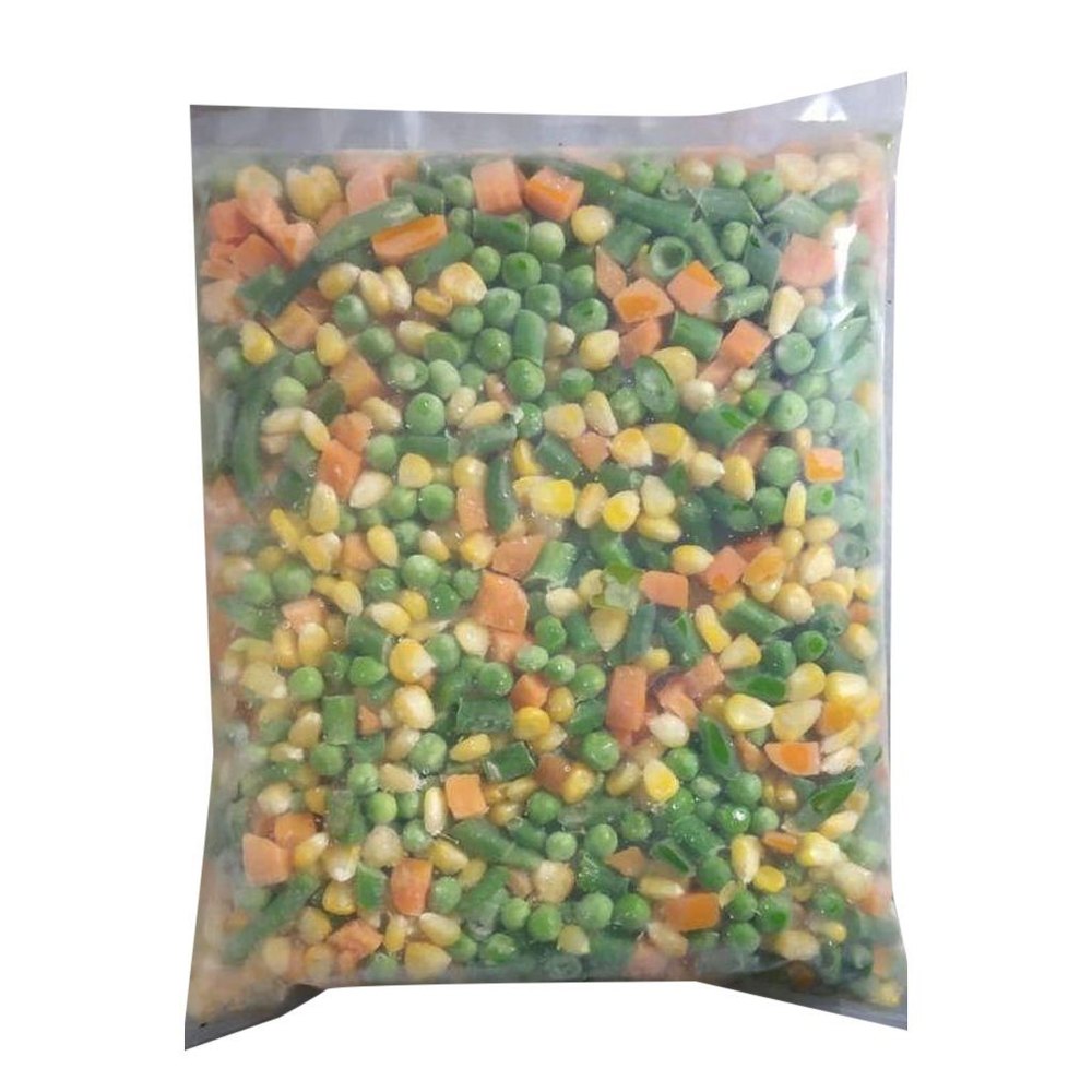 A Grade Frozen Mixed Vegetable, Packet, Packaging Size: 1kg