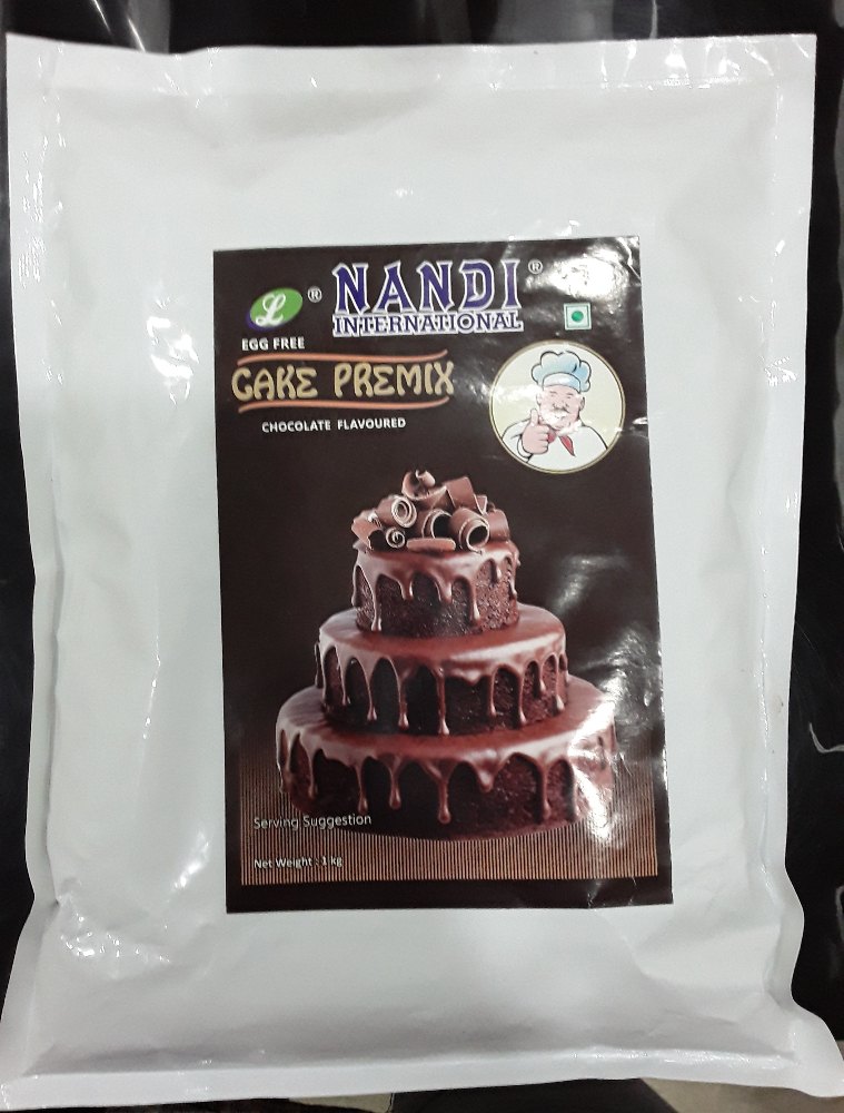 Nandi International Brown Eggfree Cake Premix, For Bakery, Powder