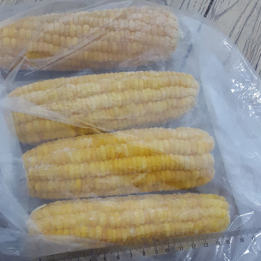BVG Yellow Frozen Corn Cob, LDPE Pouch, Packaging Size: 1 Kg