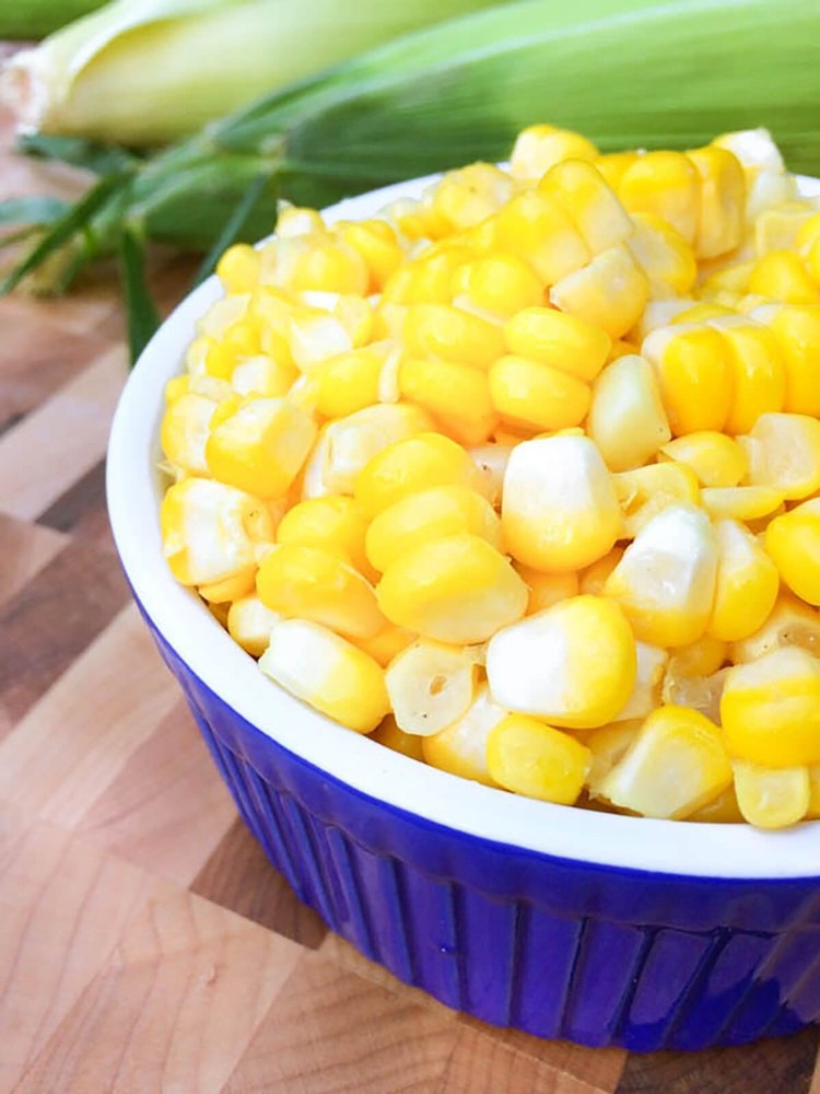 A Grade Yellow Fresh Corn Kernels Without Cob, Pouch, 5 Kg