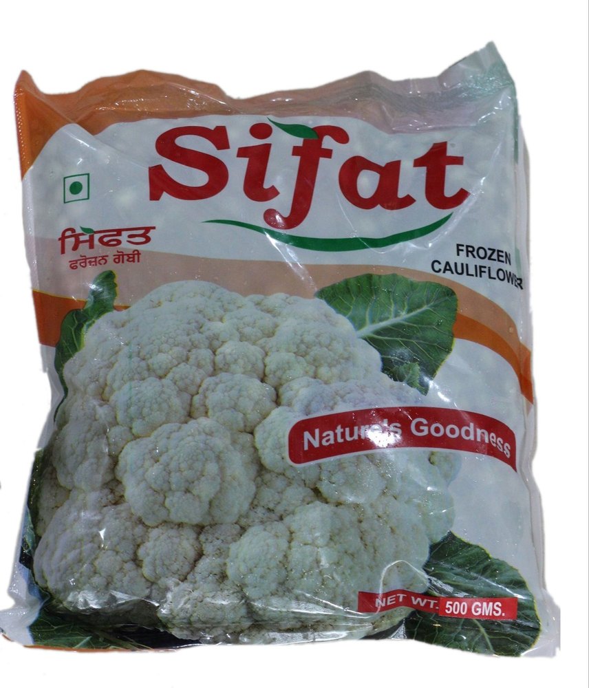 Sifat A Grade 500g Frozen Cauliflower, Packet