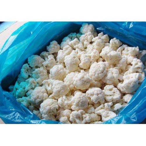 White IQF Cauliflower, Packaging Size: 10 Kg, Carton