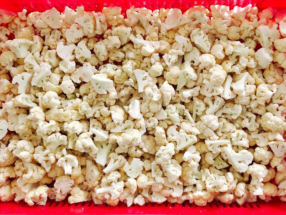 White A Grade Frozen Cauliflower, Loose