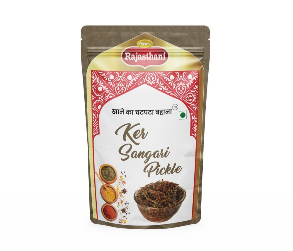 Rajasthani Spicy Ker Sangri pickle, Packaging Type: Cartons, Packaging Size: 200g