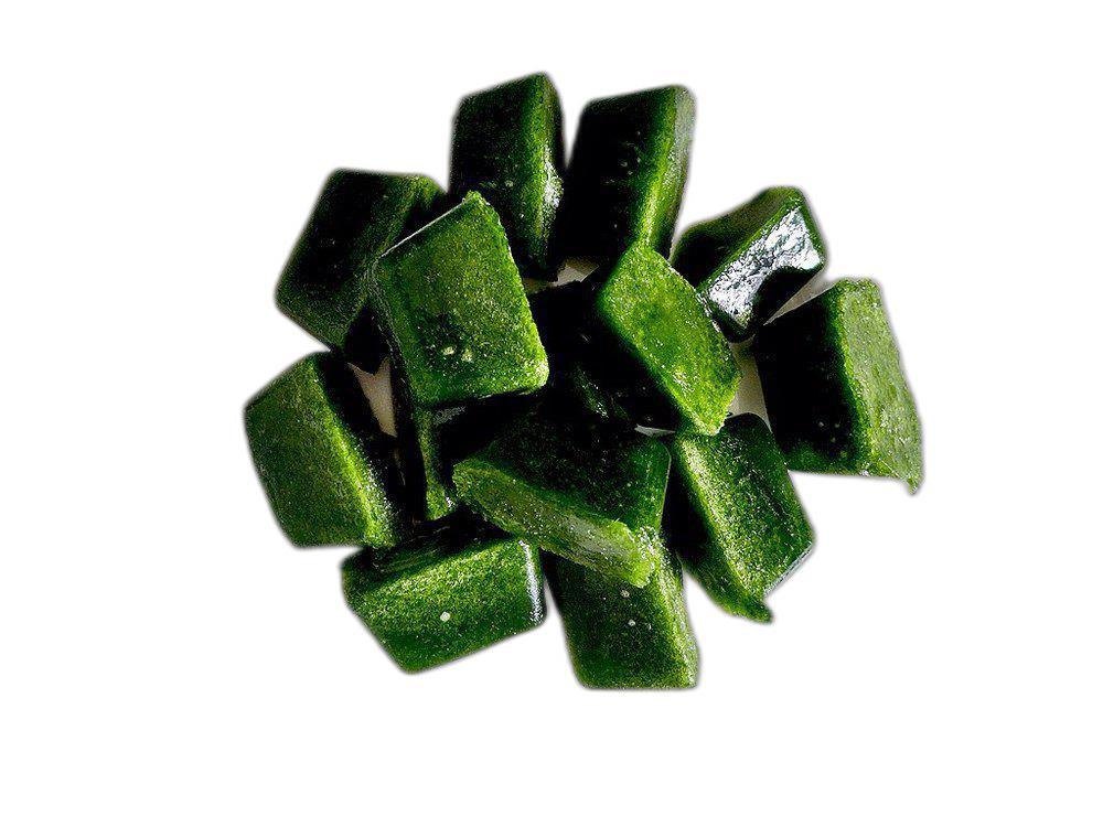 A Grade Green Frozen Spinach Cubes