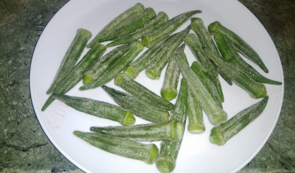 A Grade Frozen Baby Okra, Carton, Iqf