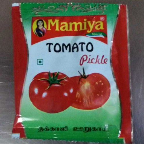 Spicy Tomato Pickle, Packaging Type: Packet, Packaging Size: 20-25gm