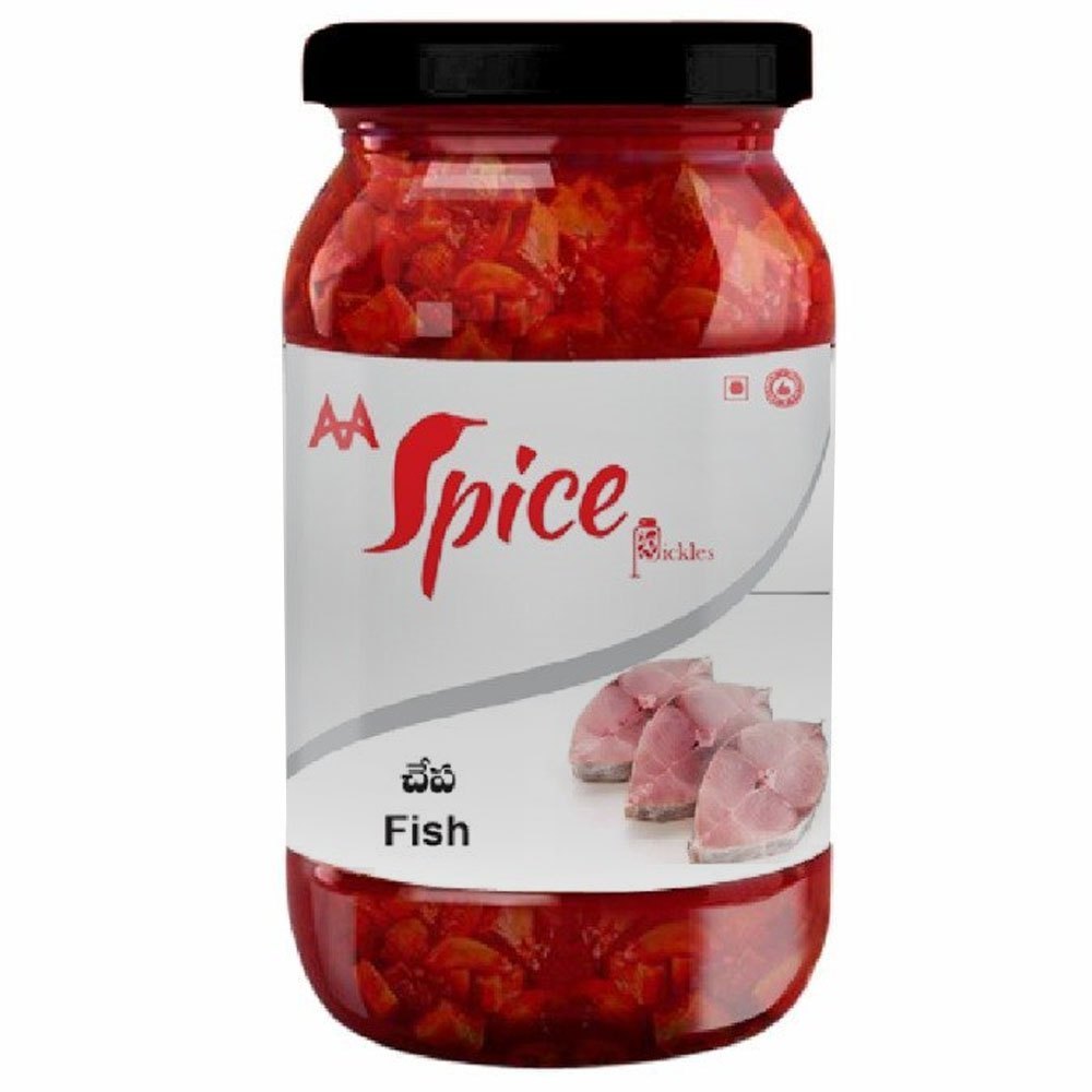 Fish/Spices/Vinegar MAA Spice Fish Pickle, Packaging Type: Jar, Packaging Size: 300 g