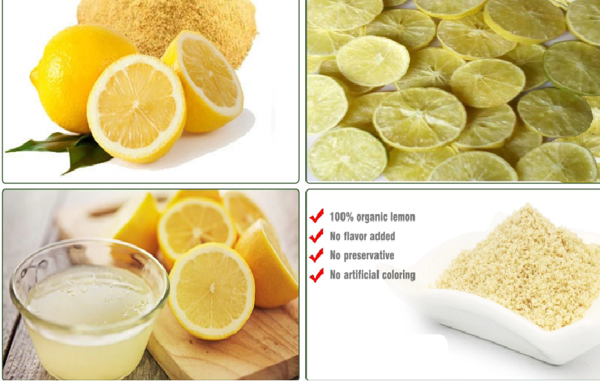 a Grade Freeze Dry Freeze-Dried Lemon