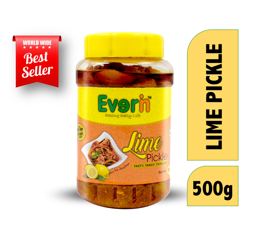 Spicy & Tangy 500Gm Lime Pickle