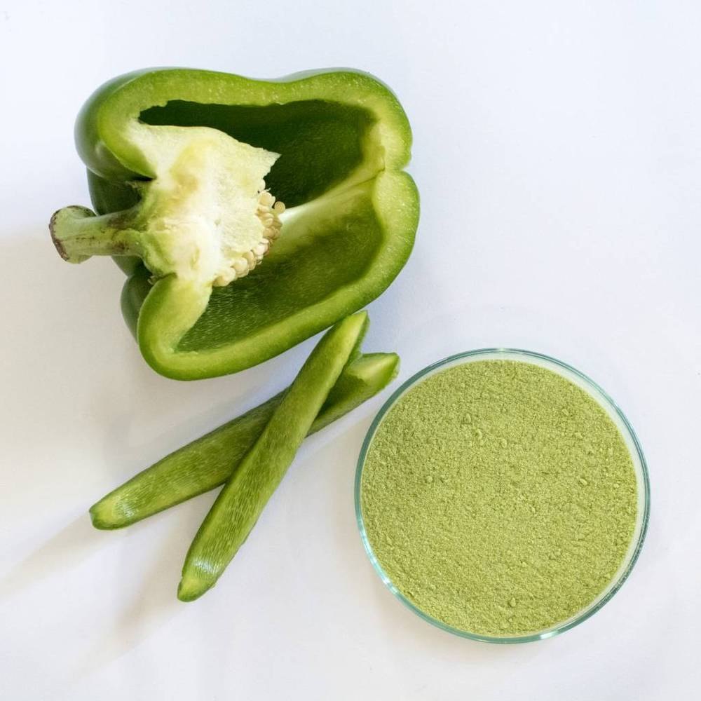 Spray Dried Green Bell Pepper Powder, 5 kg ld bag, Packaging Size: 20 Kg