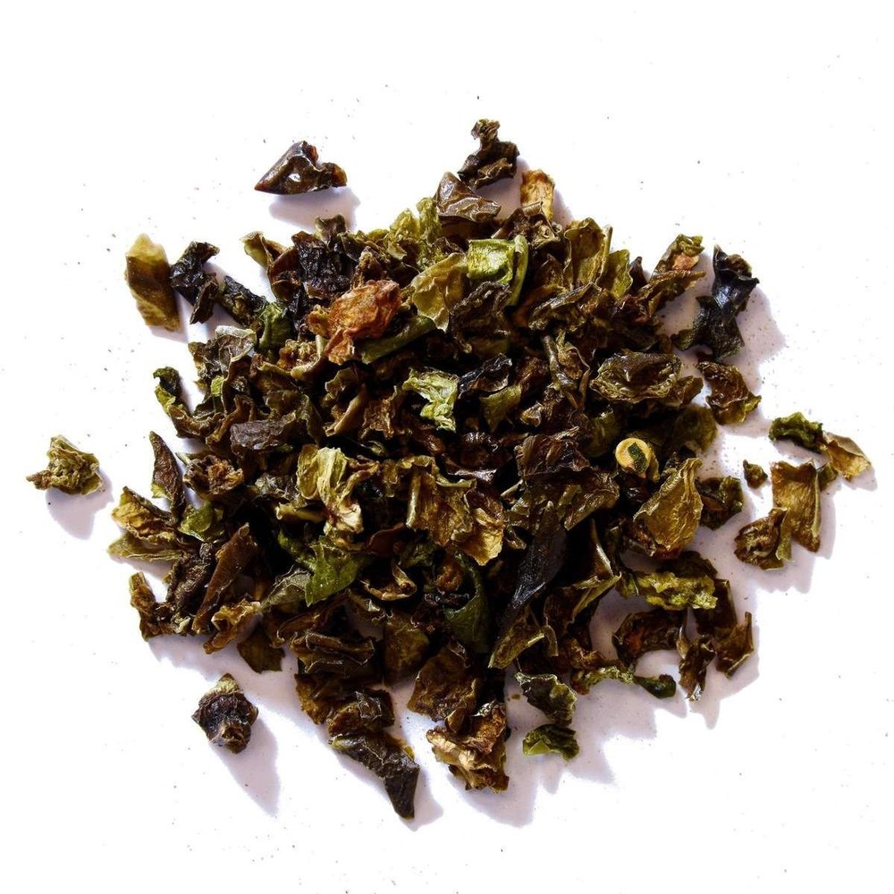 A Grade Green Capsicum Flakes, For Cooking