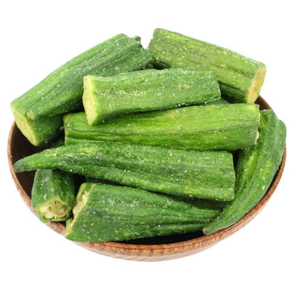 A Grade Freeze Dried Okra, Loose