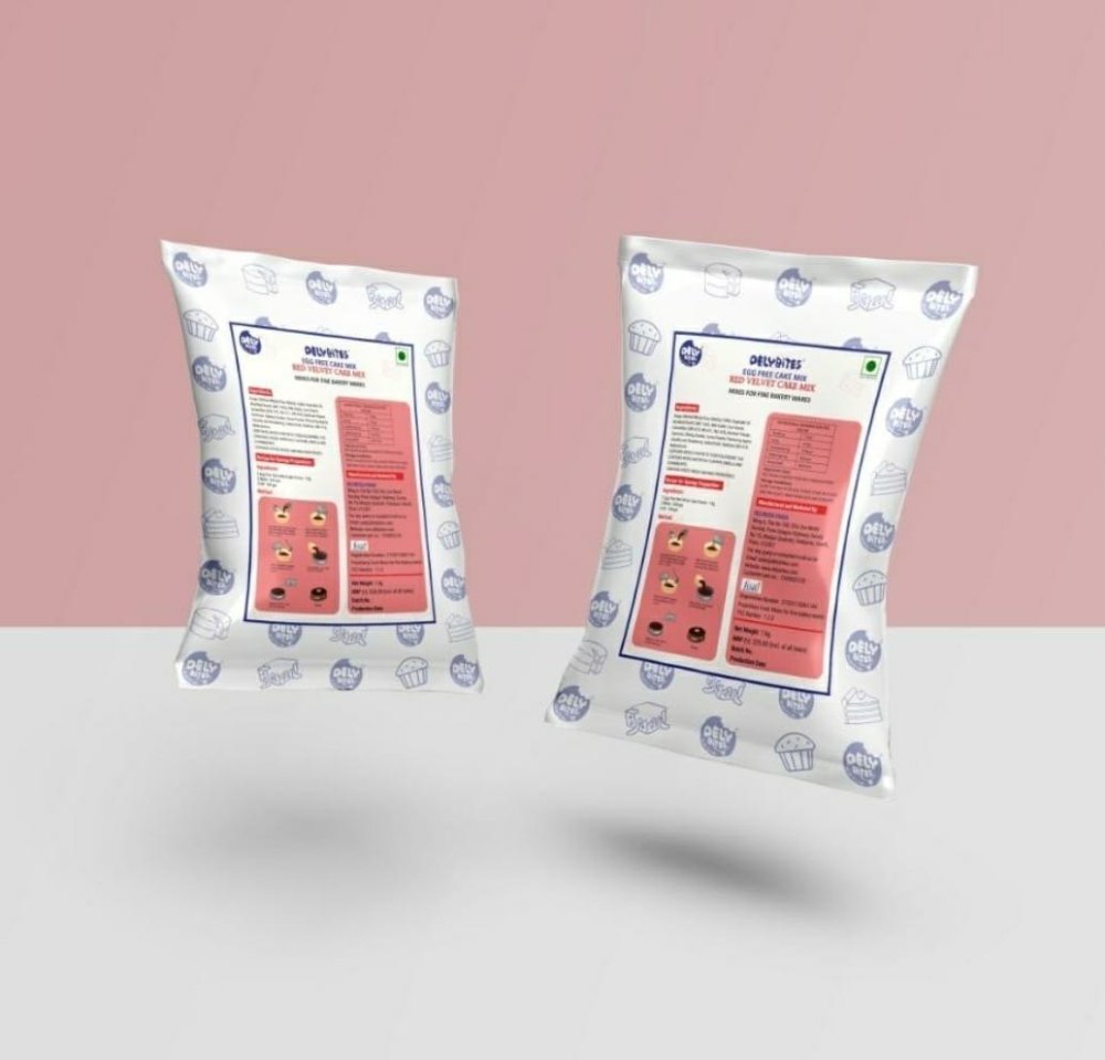 Delybites Red Velvet Cake Premix, For Bakery, Packaging Size: 1 Kg