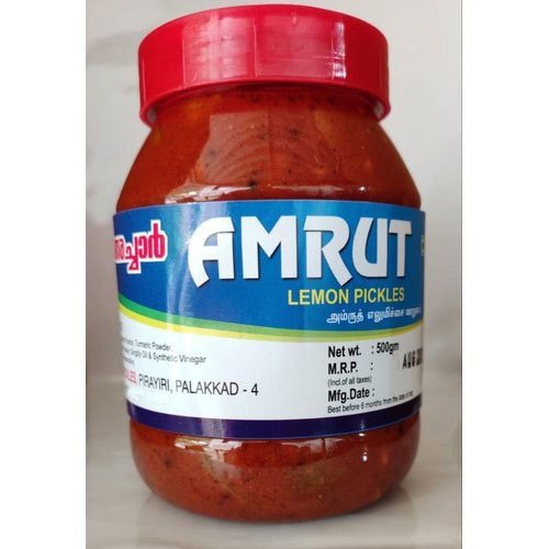 Amruta Pickles Sweet And Spicy Sweet Lemon Pickle, Packaging Size: 500 G