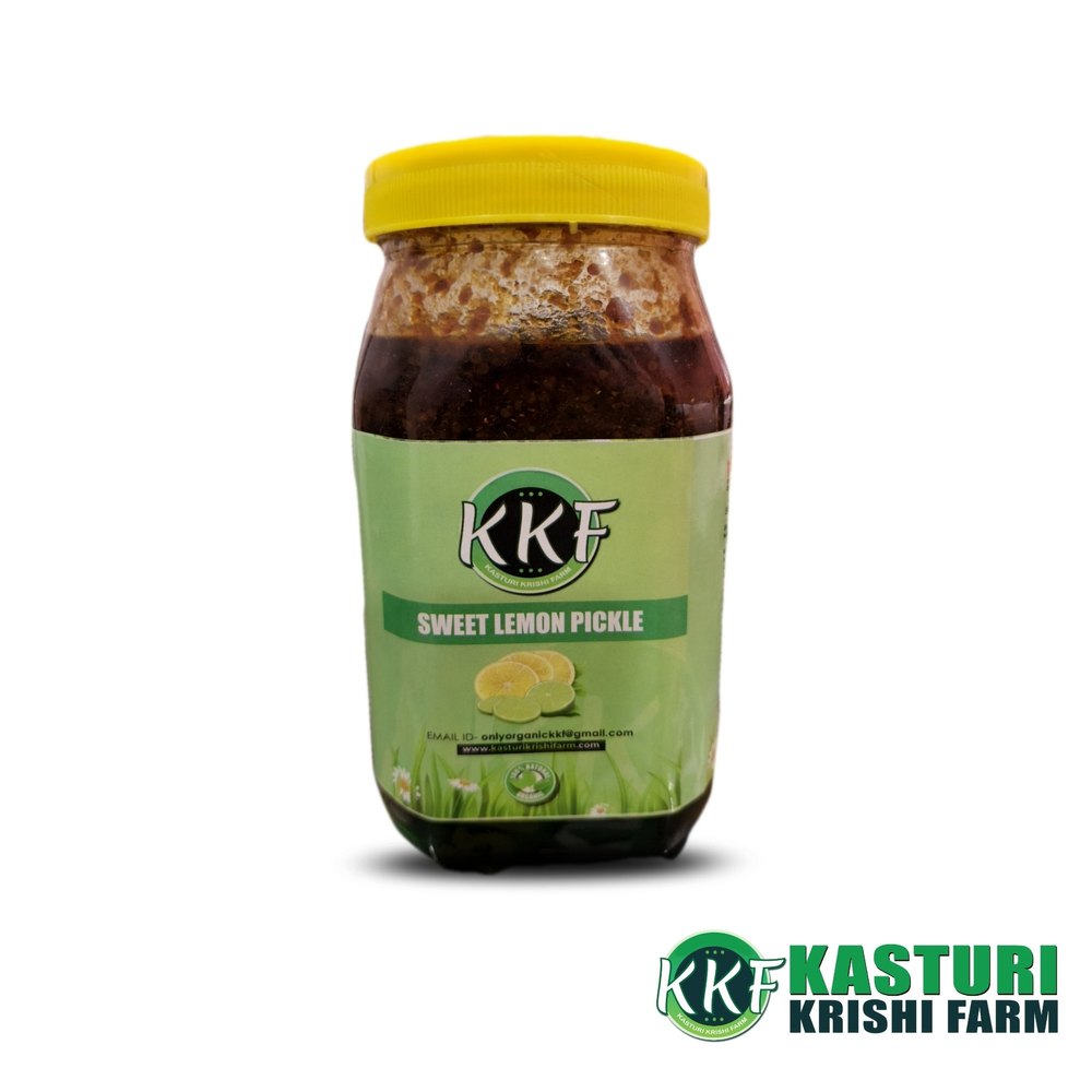 Organic Sweet Lemon Pickle, Packaging Type: Bottle, Packaging Size: 500g