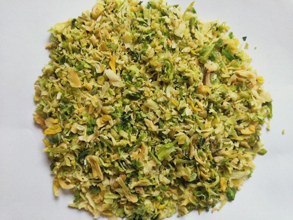 Dehydrated Cabbage Flake, Packaging: Plastic Bag or Polythen