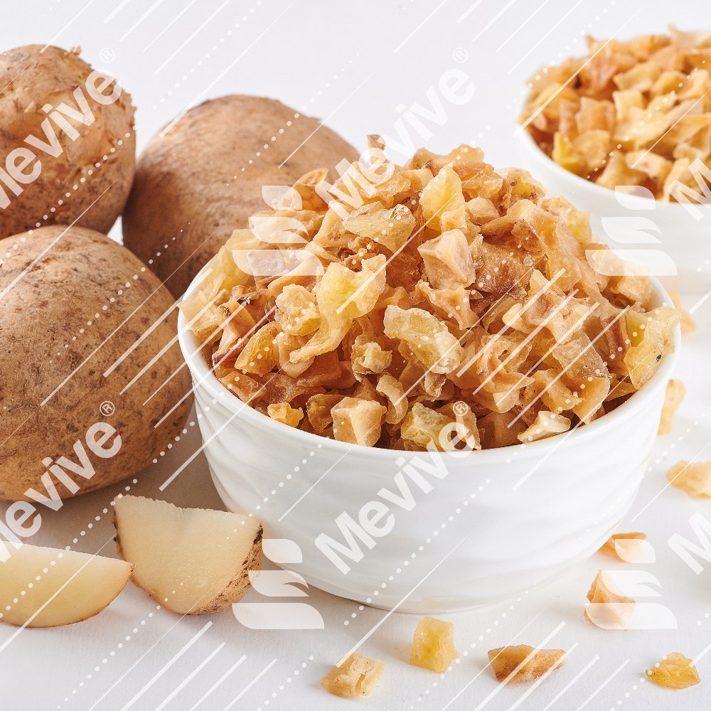 Pale Yellow Dehydrated Potato Cubes, Packaging Size: 25 Kgs