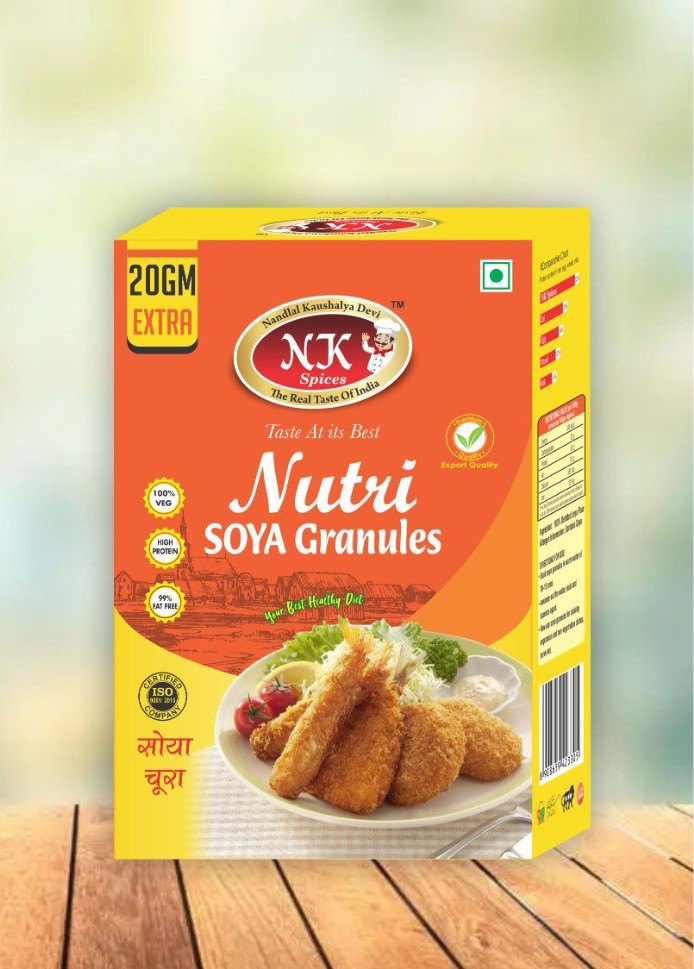200 gm Nutri Soya Granules, Packaging Type: Box, Packaging Size: 5/-10/-100g 200g
